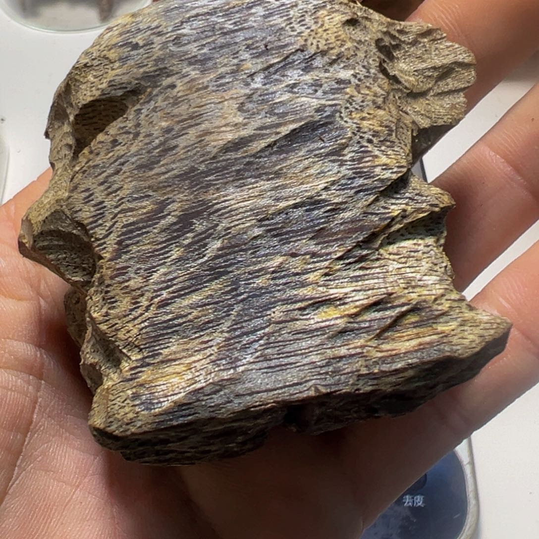 沉香木手把件@***邓棋楠包头