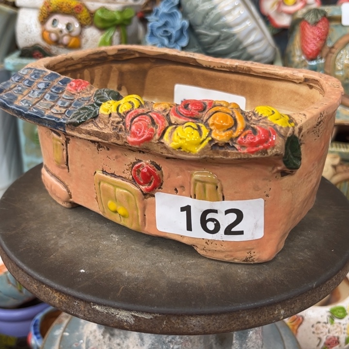 紫砂花盆粗陶材质多肉花盆