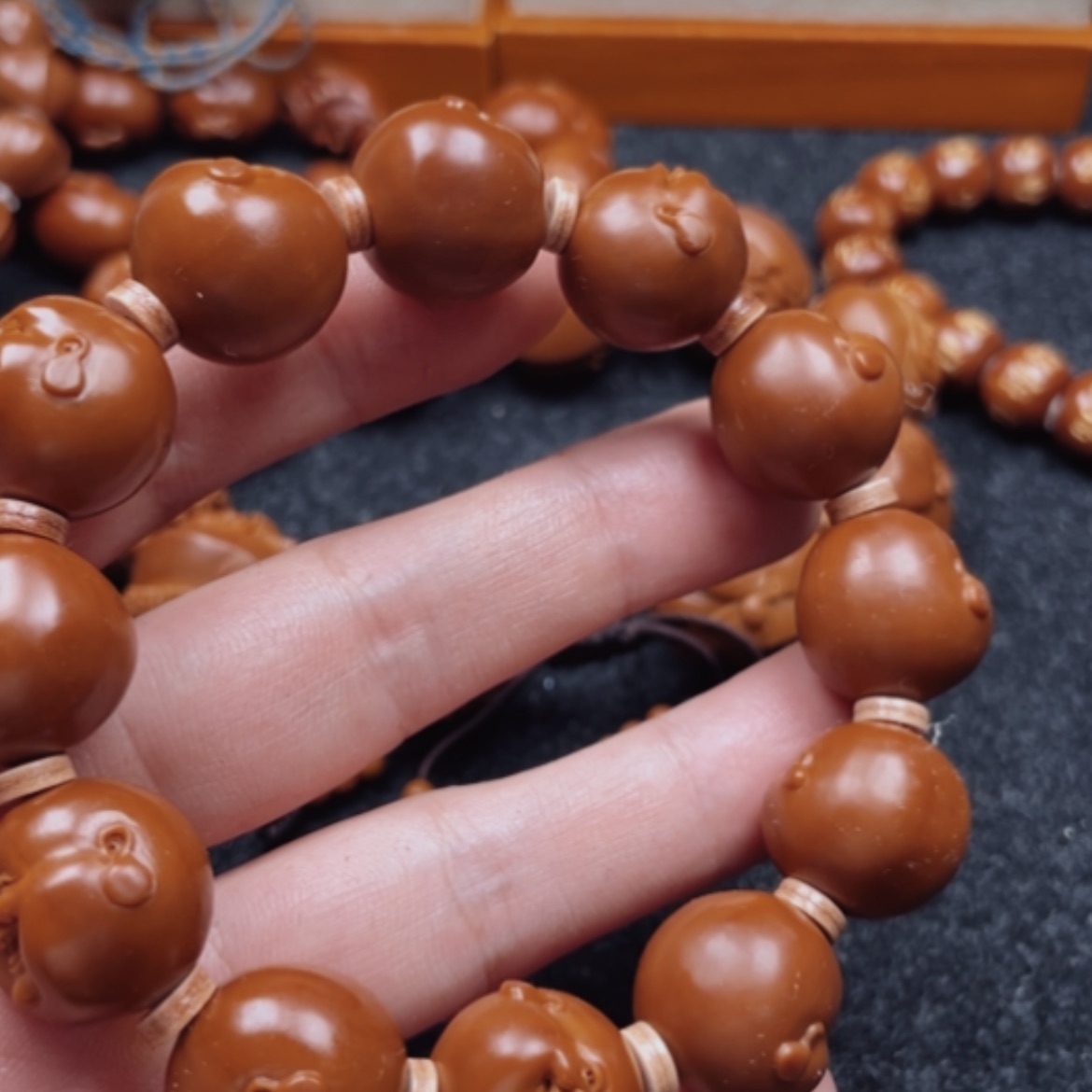 【闪购商品】橄榄核手串/手链帮*橄榄核雕百态