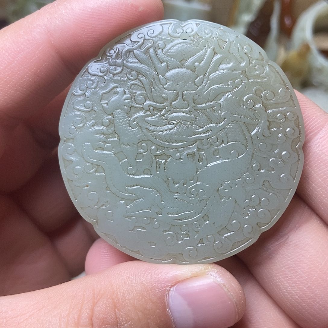 和田玉挂件未镶嵌