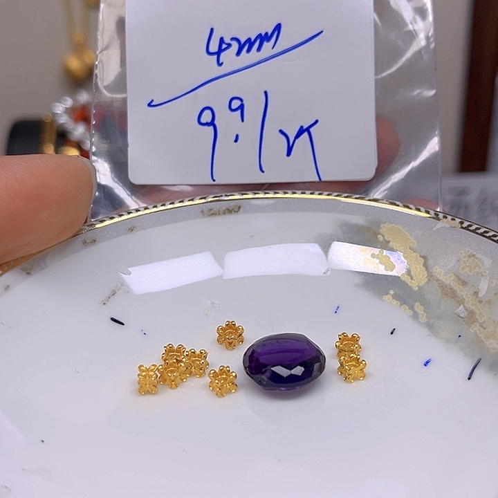 紫晶颈饰银S925镶嵌紫晶925镶嵌145