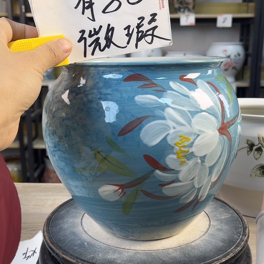 罐1xc景德镇陶瓷花盆