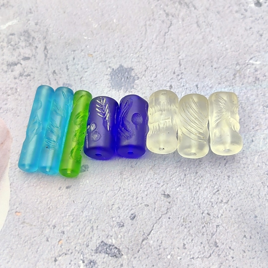 精美琉璃珠巴基斯坦手工雕刻琉璃吊坠配珠DIY手作配件