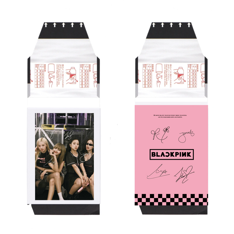 【汉江潮玩不拆直邮】BLACKPINK  粉墨 撕拉拍立得1.0 