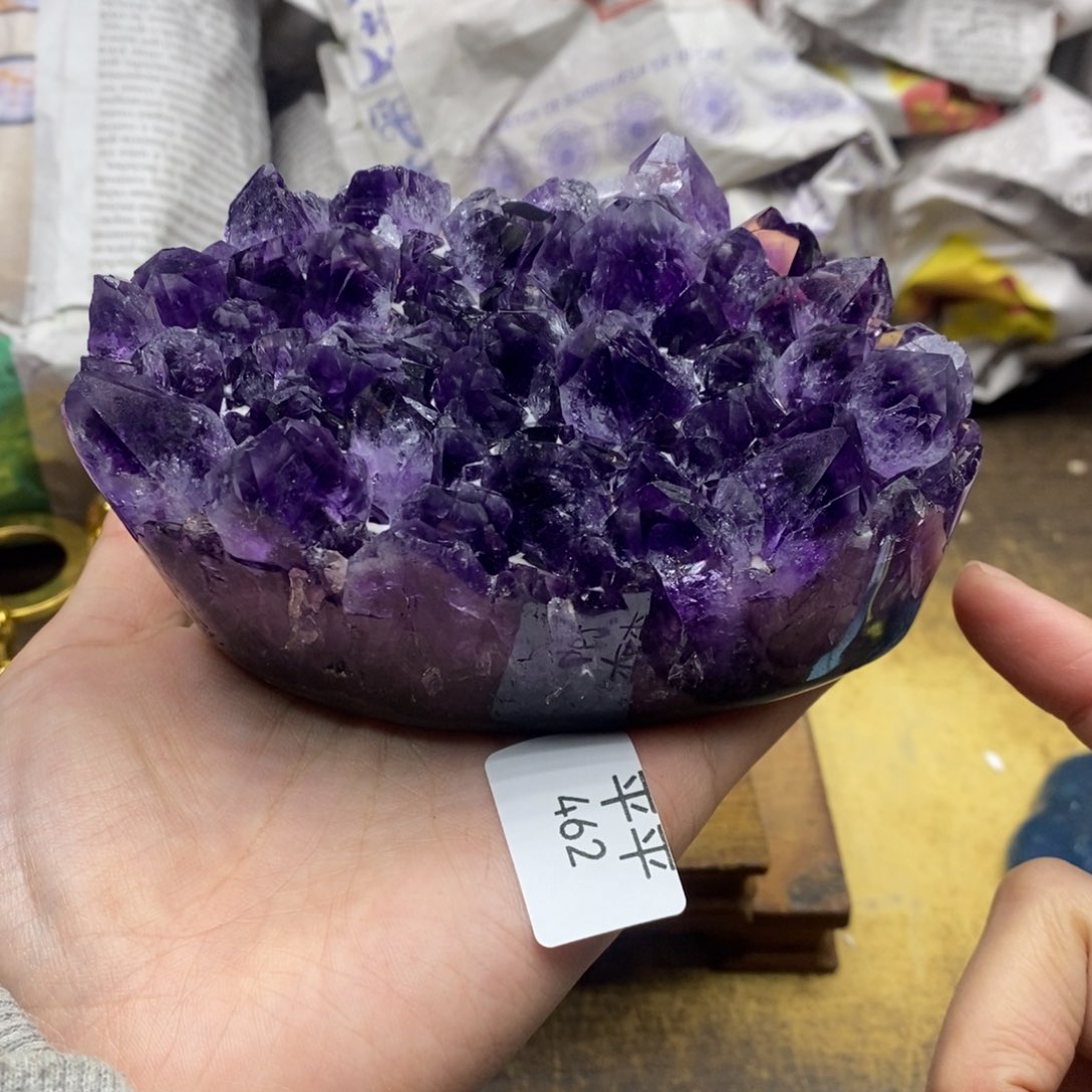 紫晶乌拉圭未镶嵌