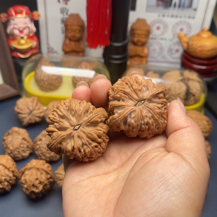 文玩核桃把件南疆石43