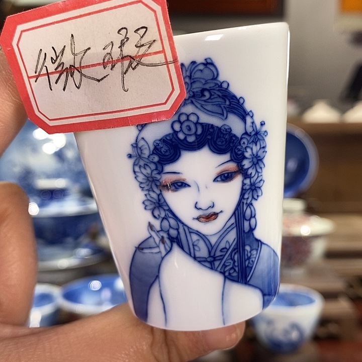 杯景德镇手工手绘陶瓷，高亮兴老师作品