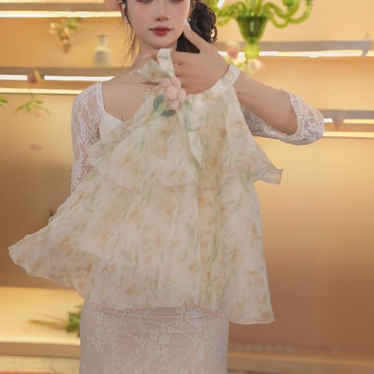 海宁1【小兰花】 女童公主裙薄款蓬蓬纱裙公主裙超款夏季25162TK