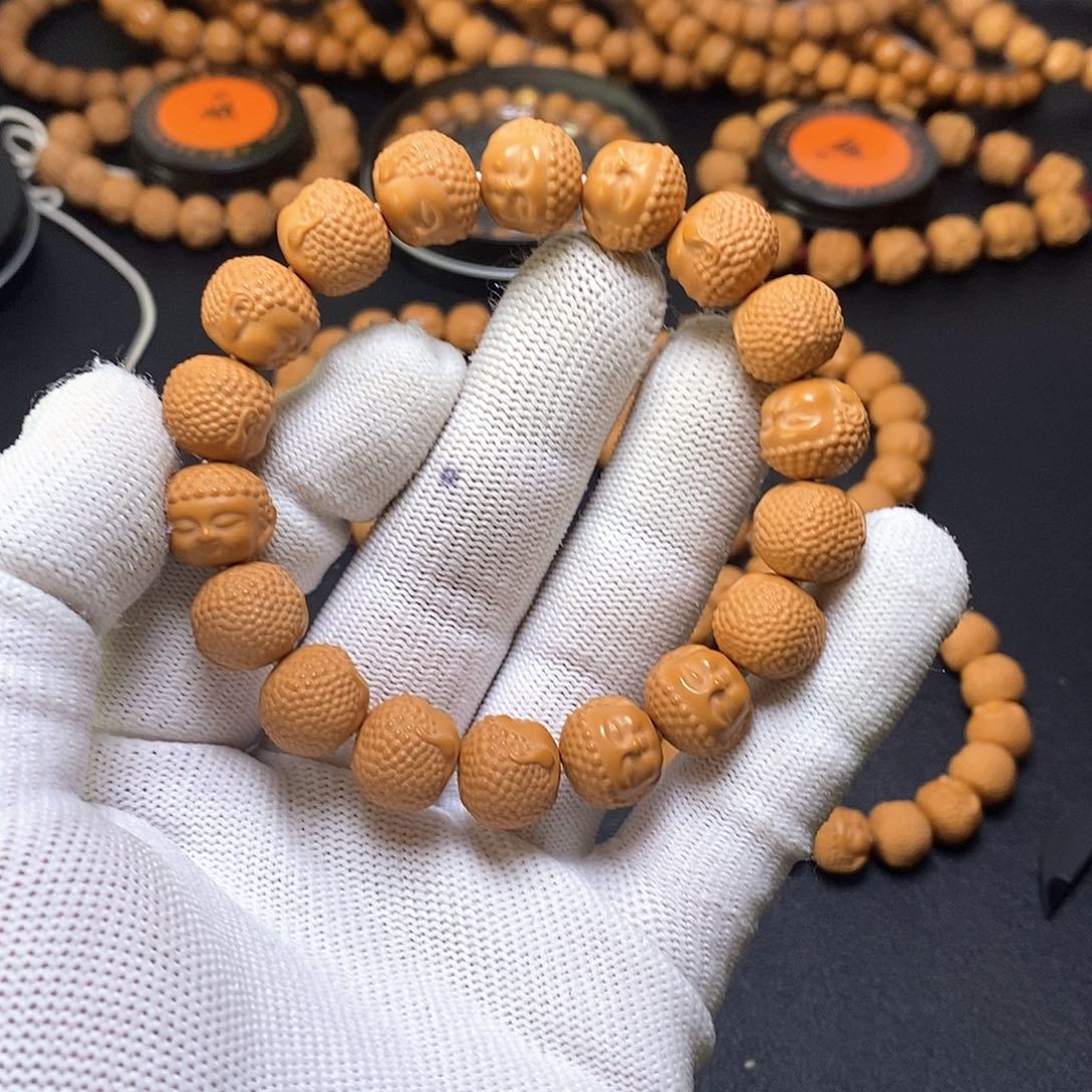 猴头核桃手串全品宝宝佛13左右5号