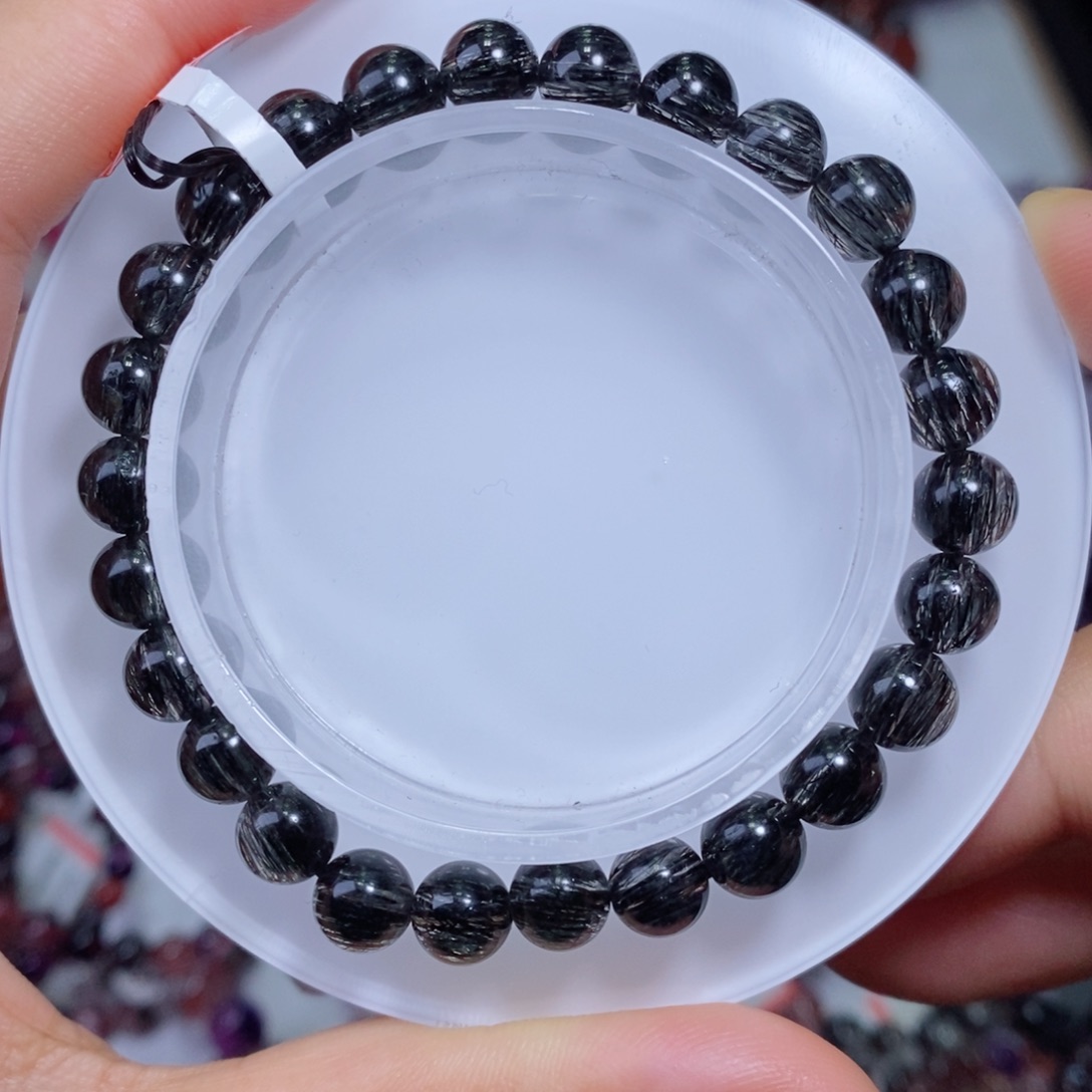 水晶手链未镶嵌黑发晶