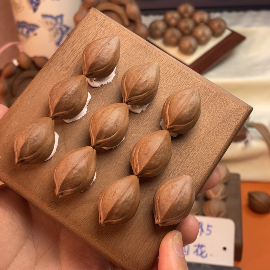 大***闲手串/手链橄榄核1725精品梅林铁核三面佛