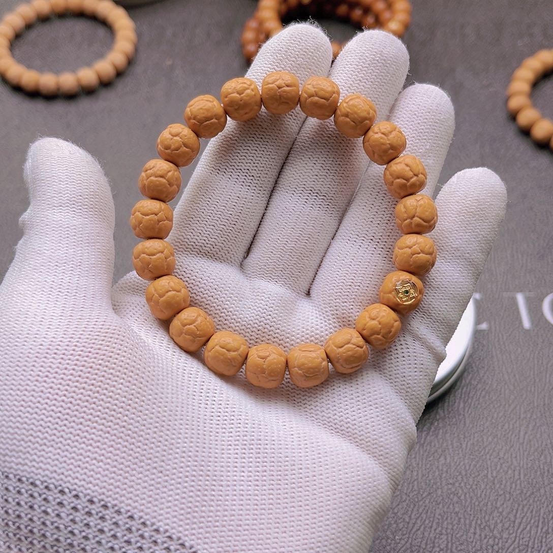 猴头核桃手串龙甲纹单标