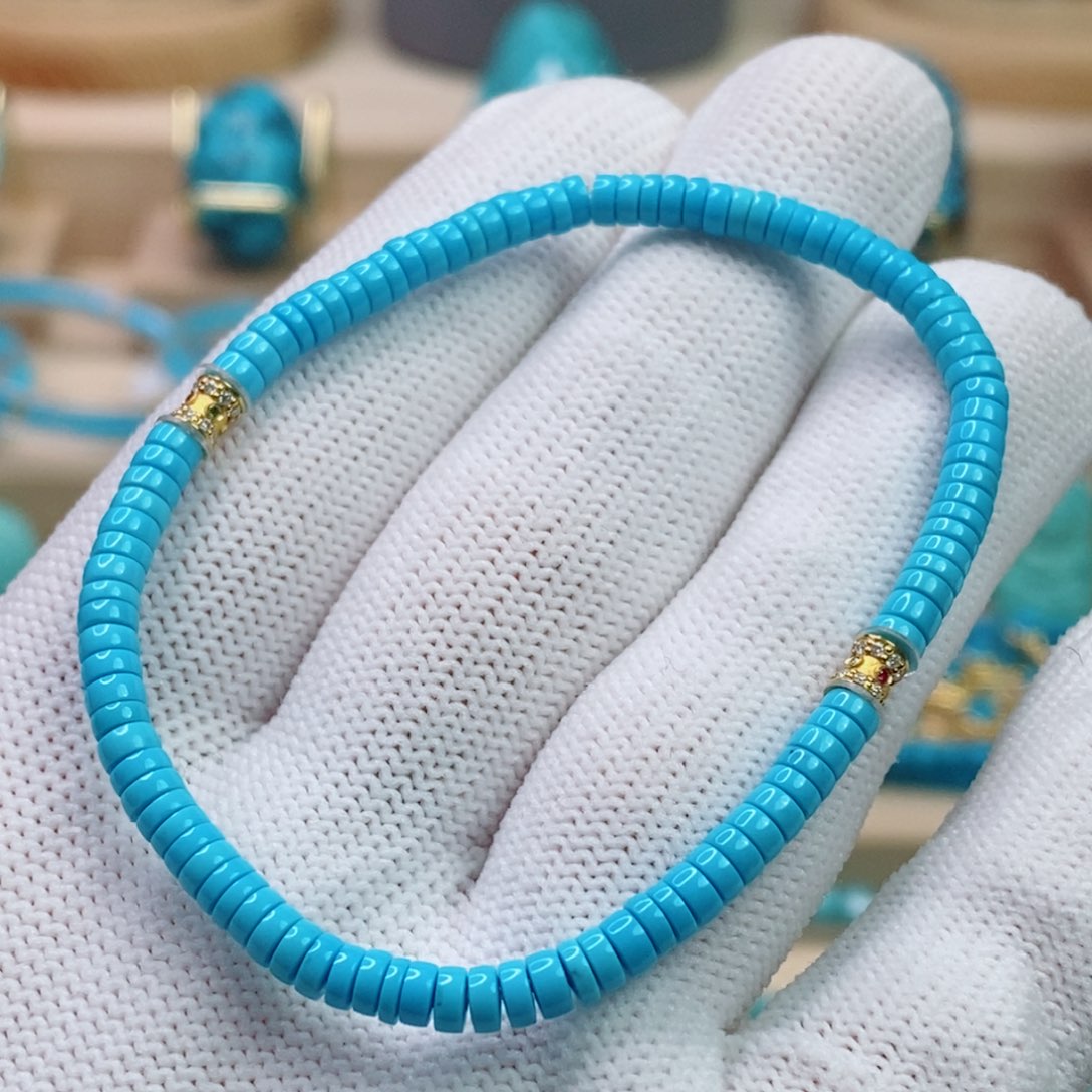 绿松石未镶嵌珠宝奇石