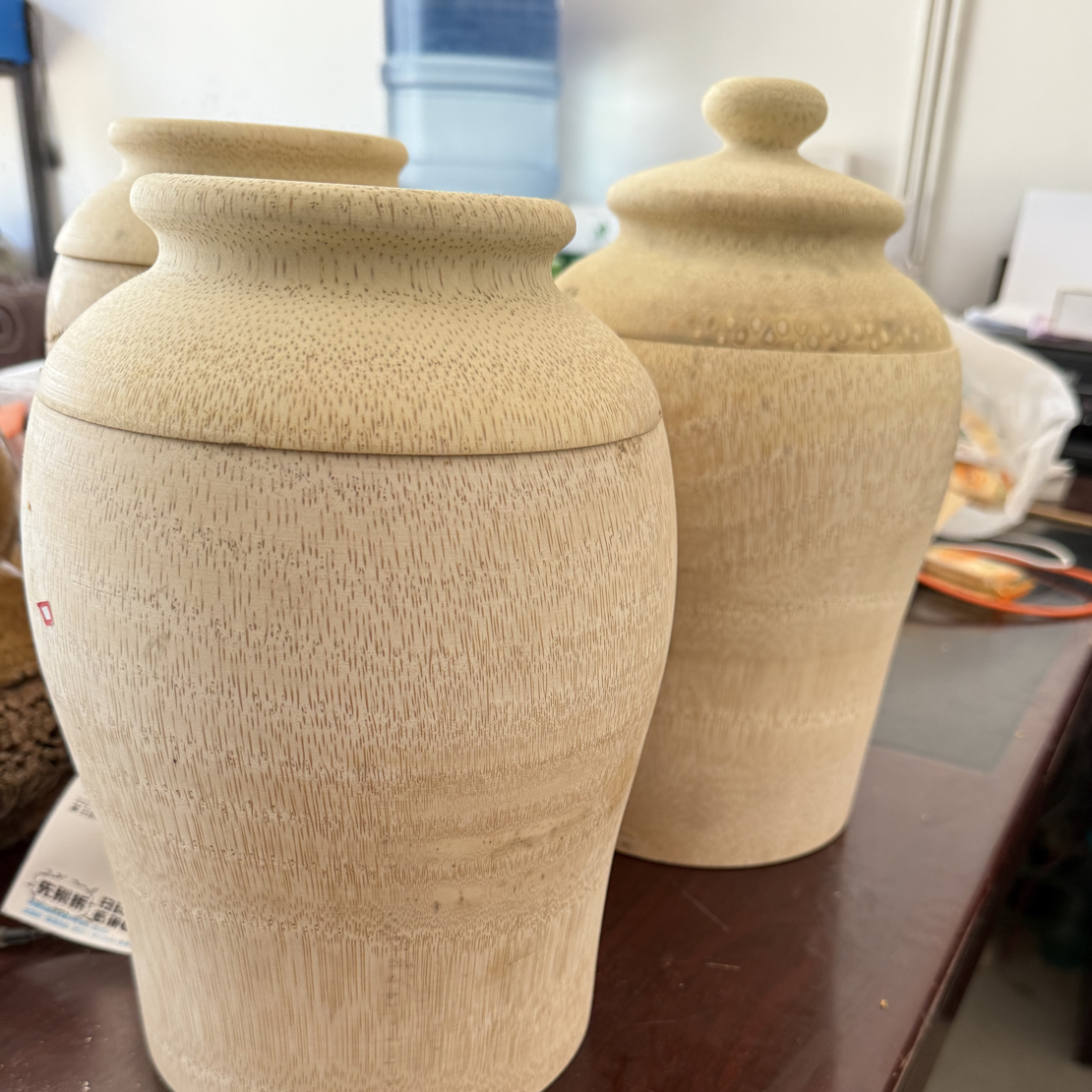 【直播间改价链接】大号老竹根密封竹制陶瓷蒸饭桶竹甑子家用纯手工