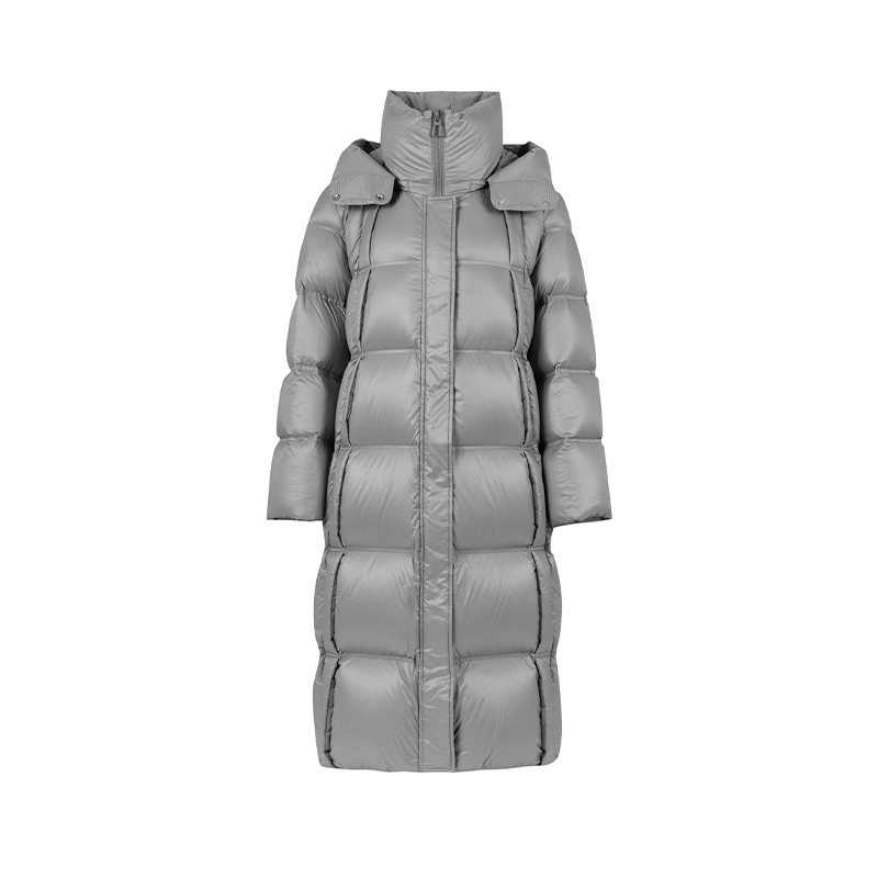 NCM女装2025冬季新款鹅绒服时尚连帽气质显瘦保暖长款鹅绒服44928