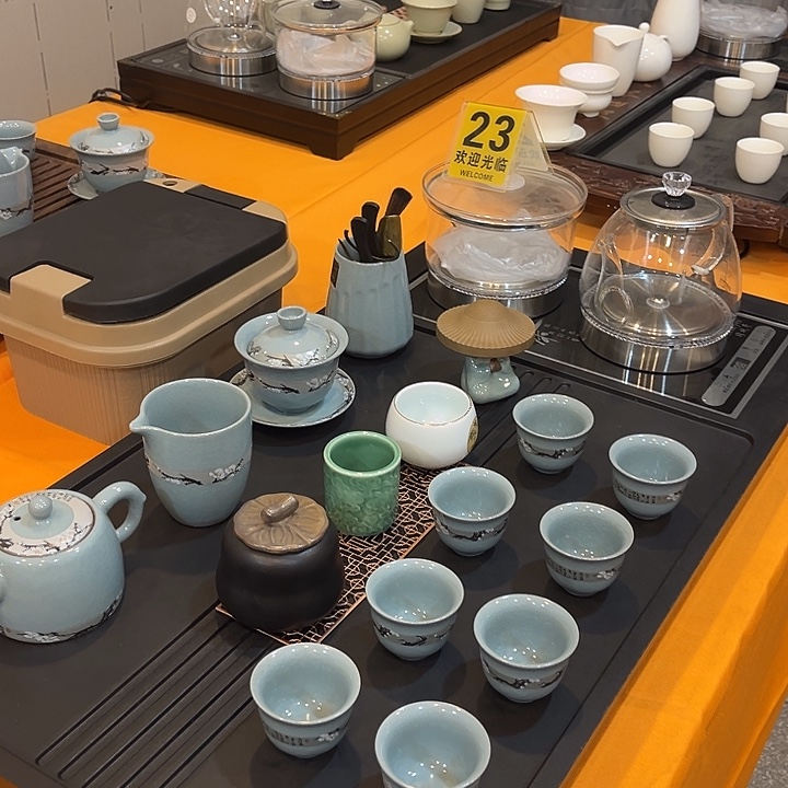 无纺布茶具都可以放到杯子