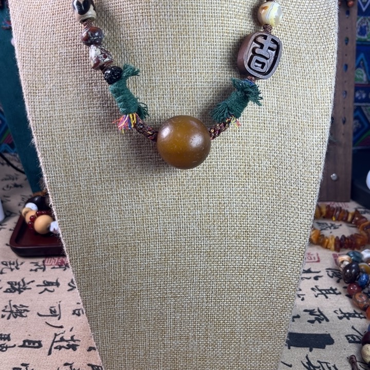 玛瑙/玉髓未镶嵌颈饰