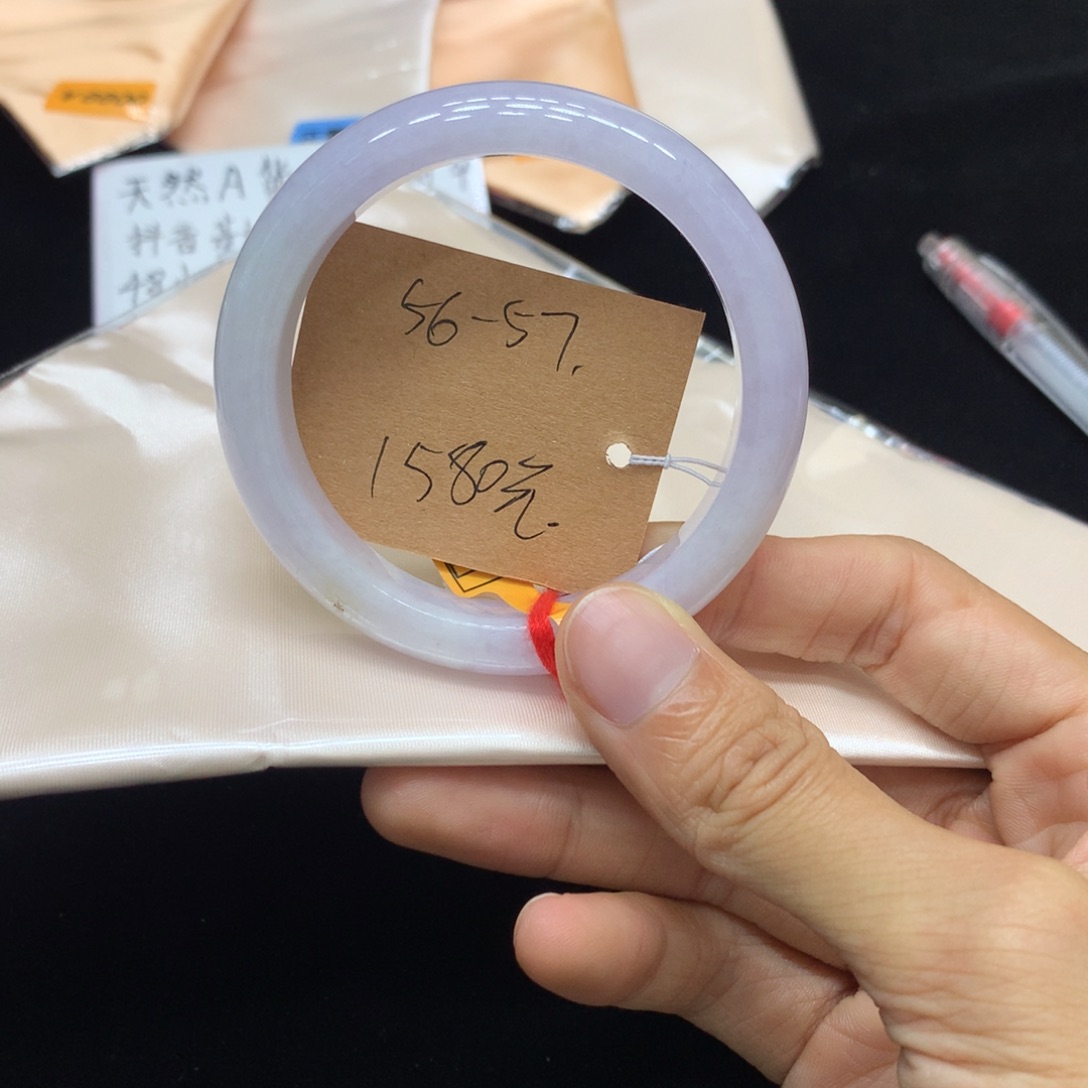 翡翠未镶嵌手镯天然