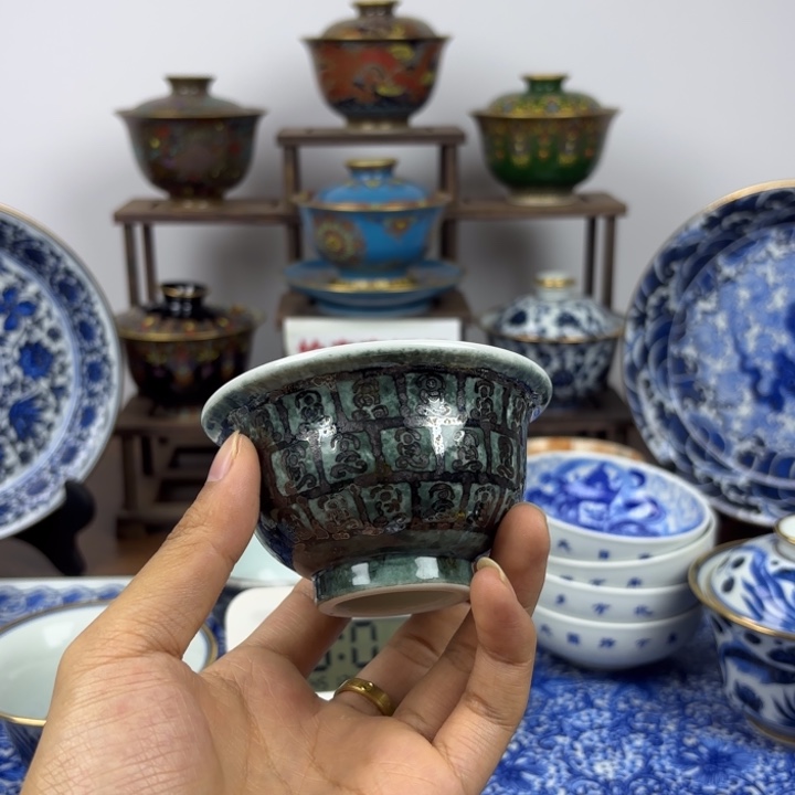 欧***曼景德镇手工手绘陶瓷