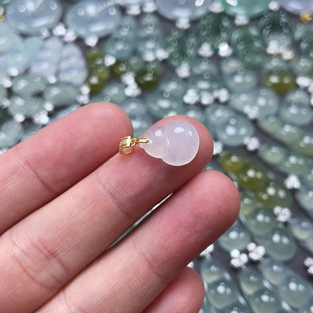 翡翠银S925镶嵌颈饰