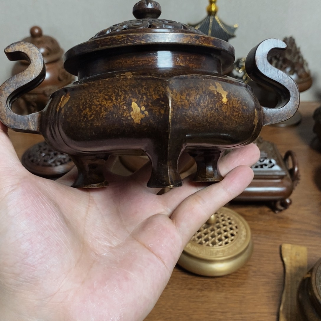 铜盛世铜炉铜器香炉工艺品