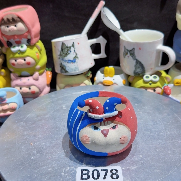 陶瓷微瑕可爱多肉花盆