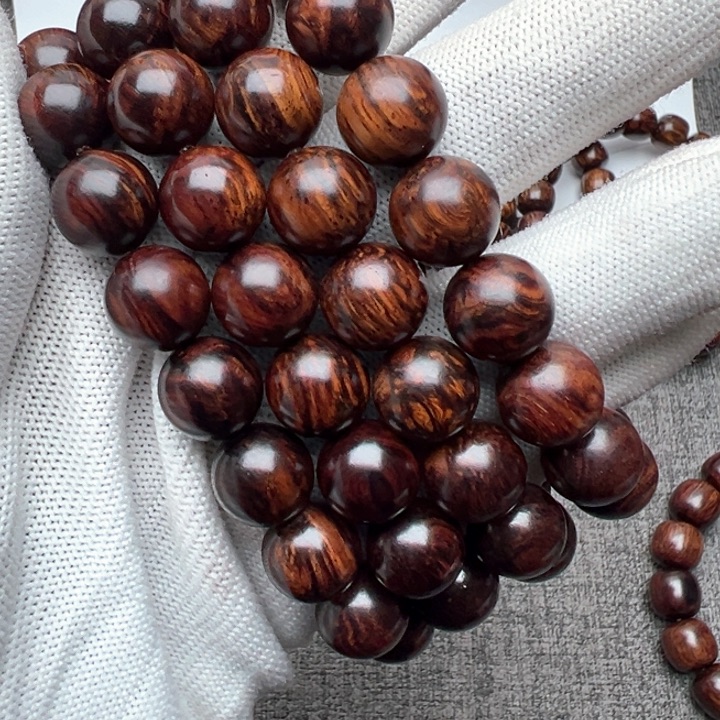 木海南红降黑金带龙鳞火焰纹超一档