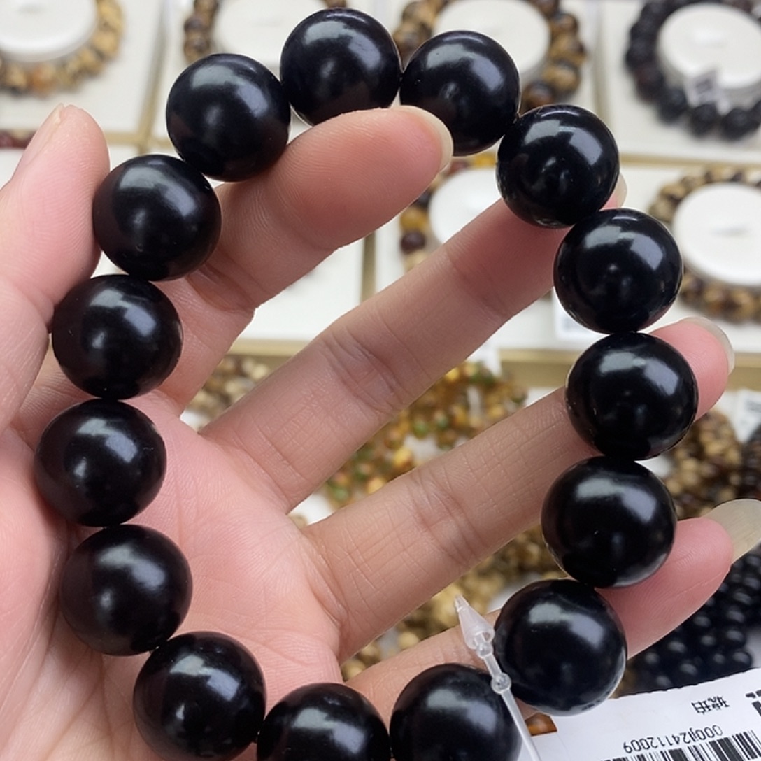 琥珀未镶嵌裸石煤精16