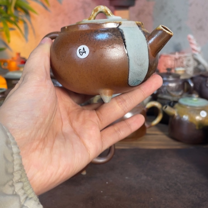 庞*傅景德镇柴烧福利瑕疵款不退不换64