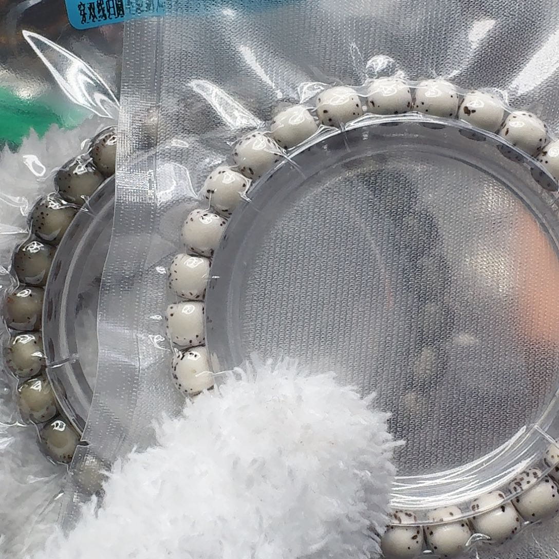 曾***丶星月菩提手串42河豚星月菩提单圈8×7两条