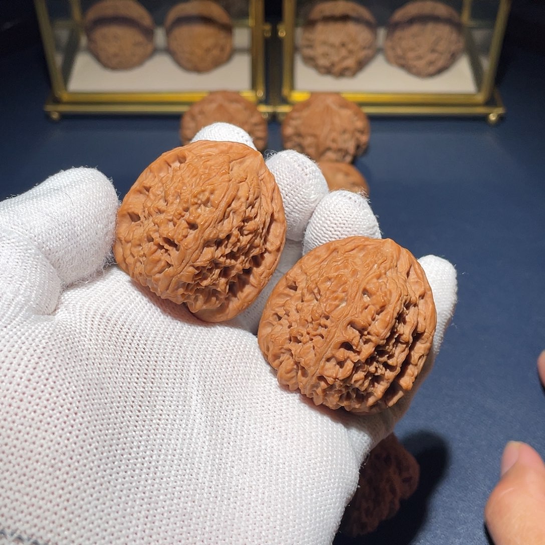 文玩核桃吊坠40高炮南疆石