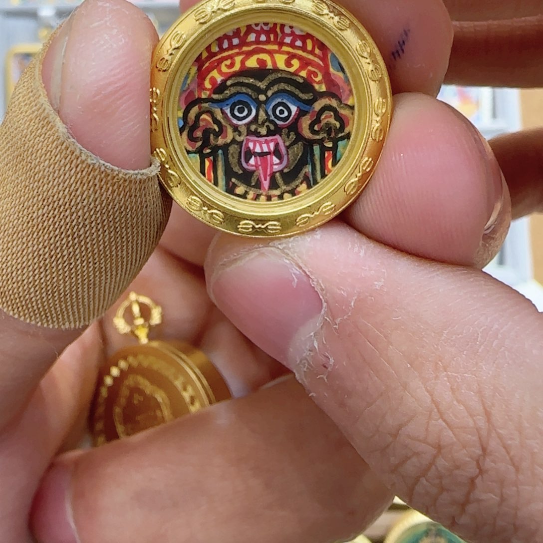 吊坠?木槿手绘直播间A006