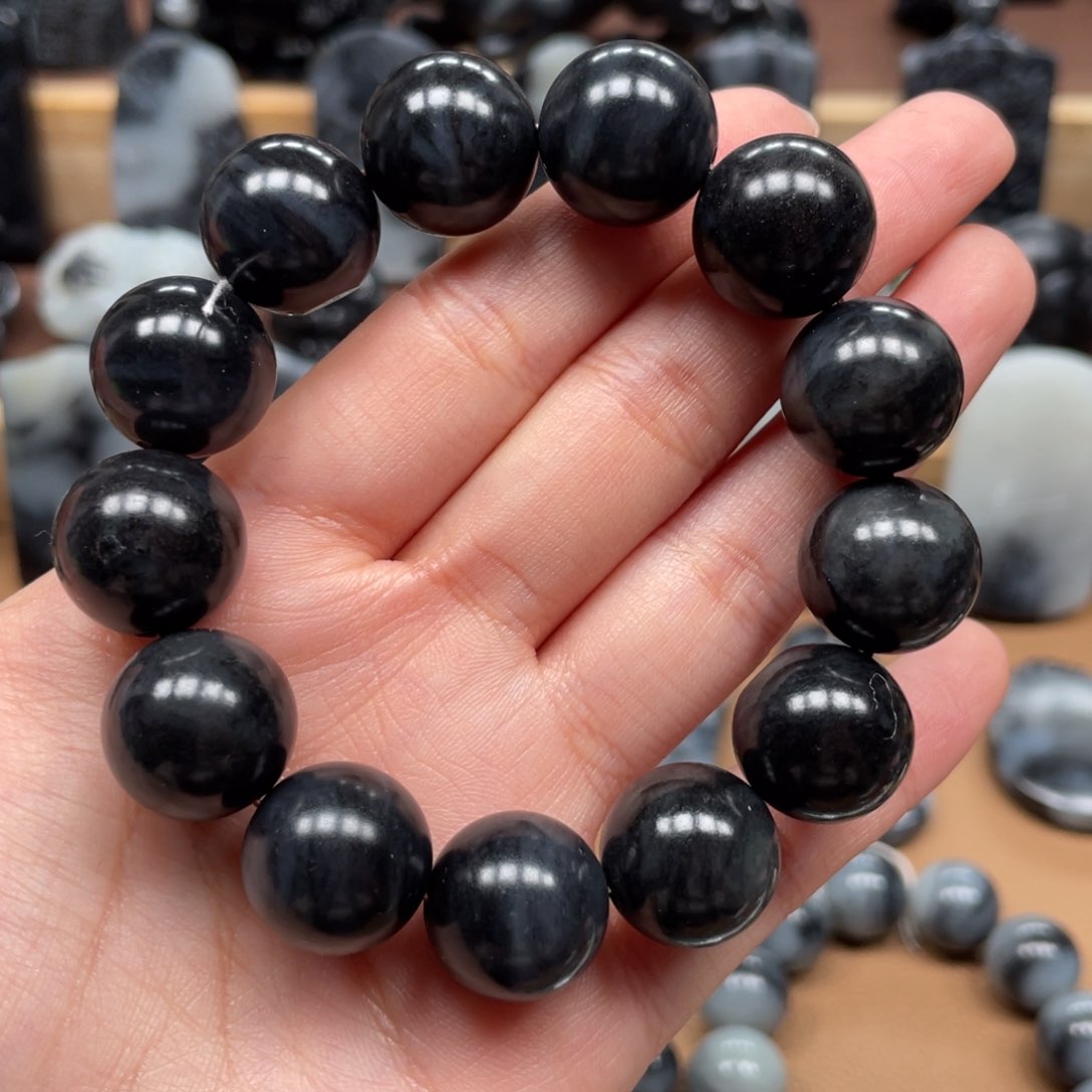 和田玉手链未镶嵌