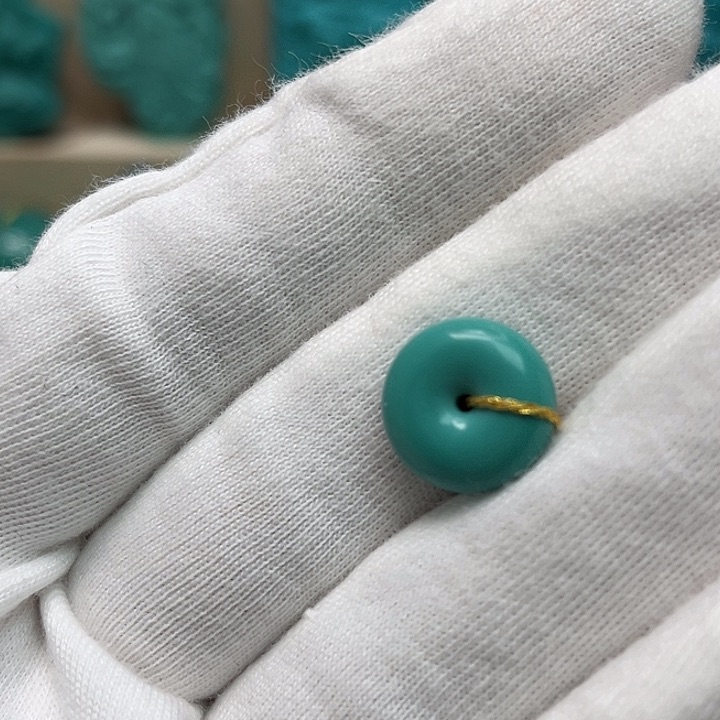 绿松石珠宝未镶嵌没***子