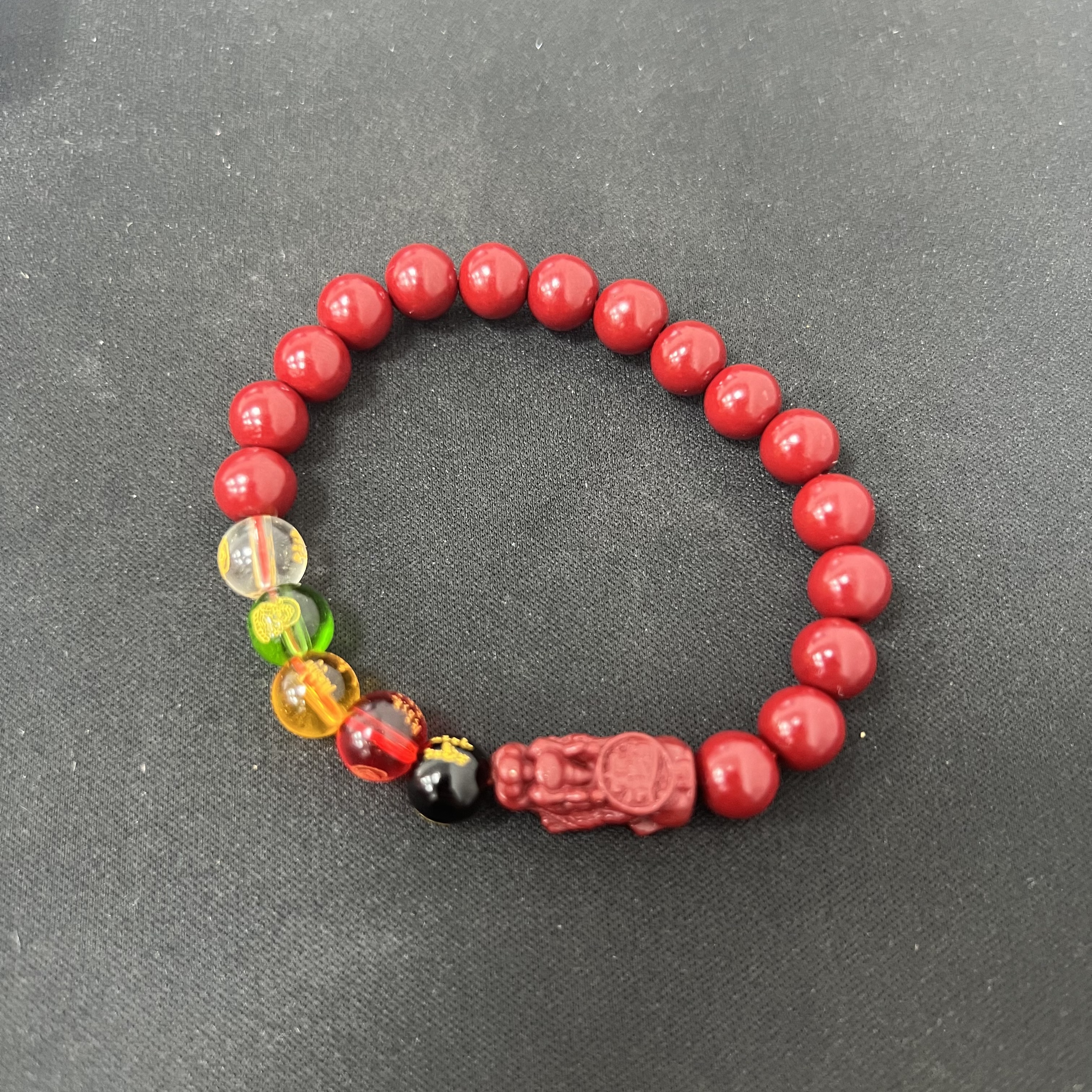含辰砂工艺品YW066精品手串【无礼盒】