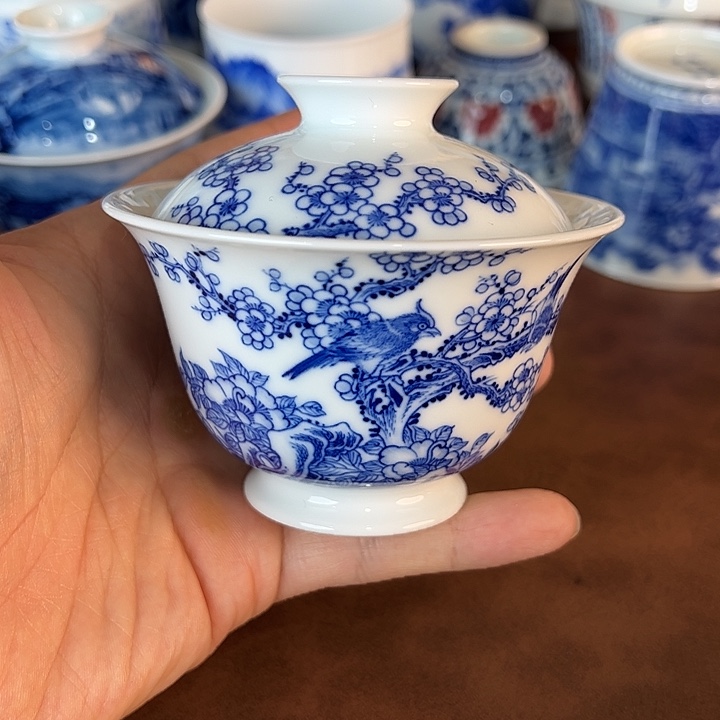 瓷片景德镇全手工手绘陶瓷