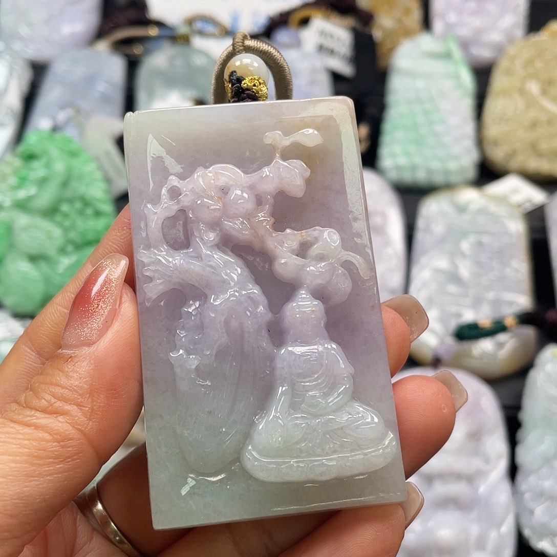 翡翠吊坠(不含链)未镶嵌