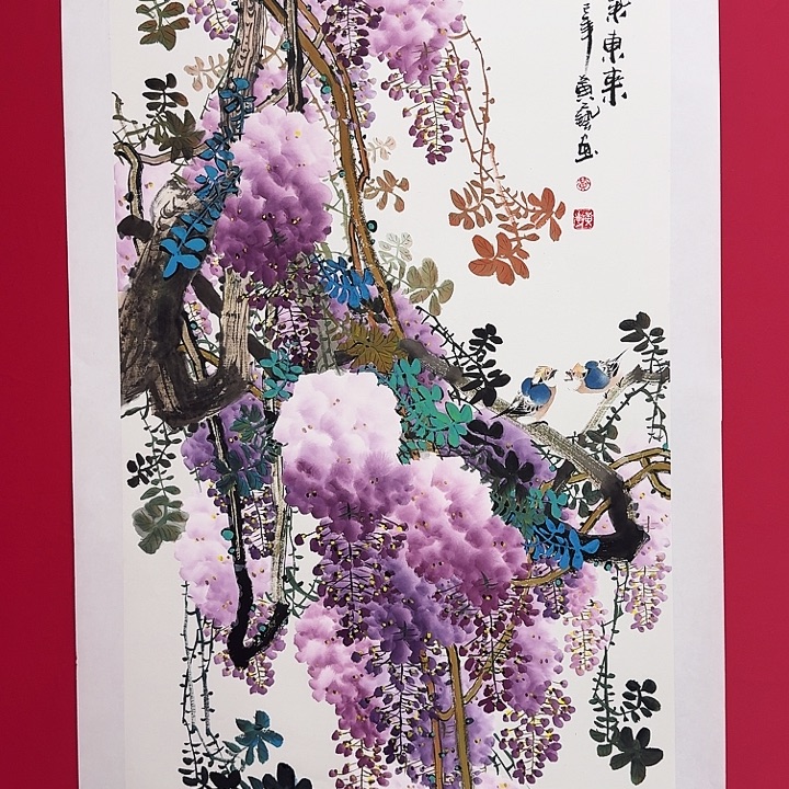 国画黄艺8平尺精品精品