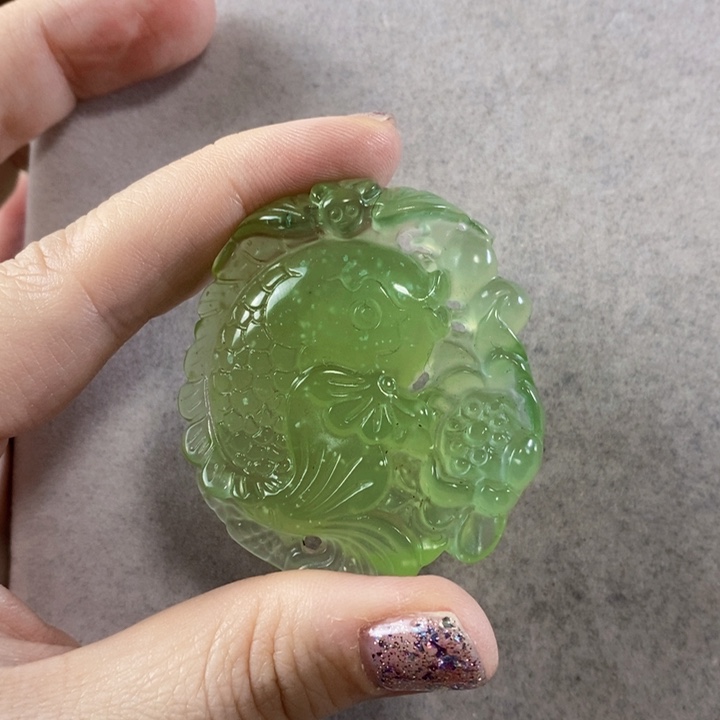 岫玉挂件吊坠未镶嵌