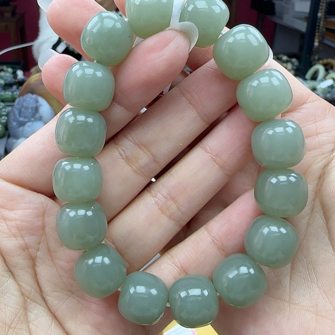 和田玉手链未镶嵌