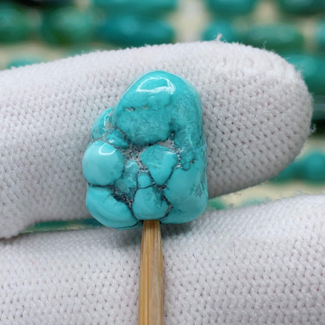 绿松石珠宝奇石未镶嵌