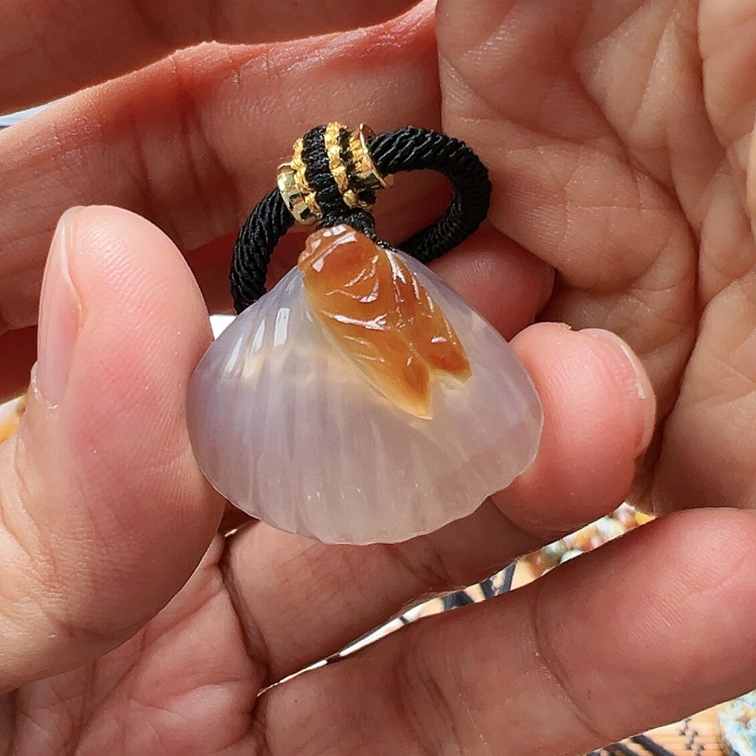 未镶嵌玛瑙/玉髓珠宝半成品