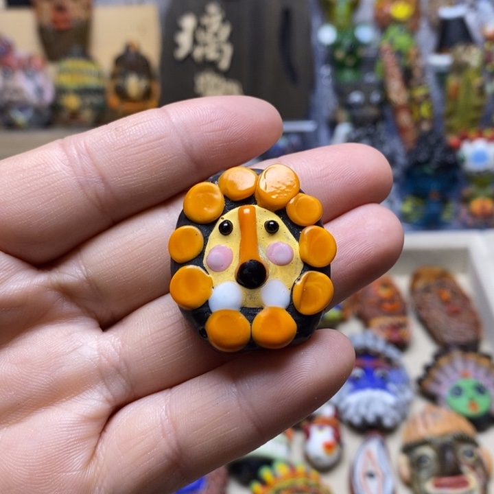 琉璃颈饰福利小狮子116