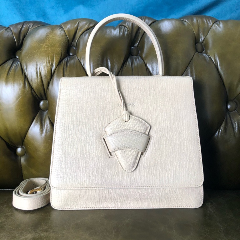 95新 LOEWE/罗意威 安洁利知之loewe三角扣手提单肩包  411183