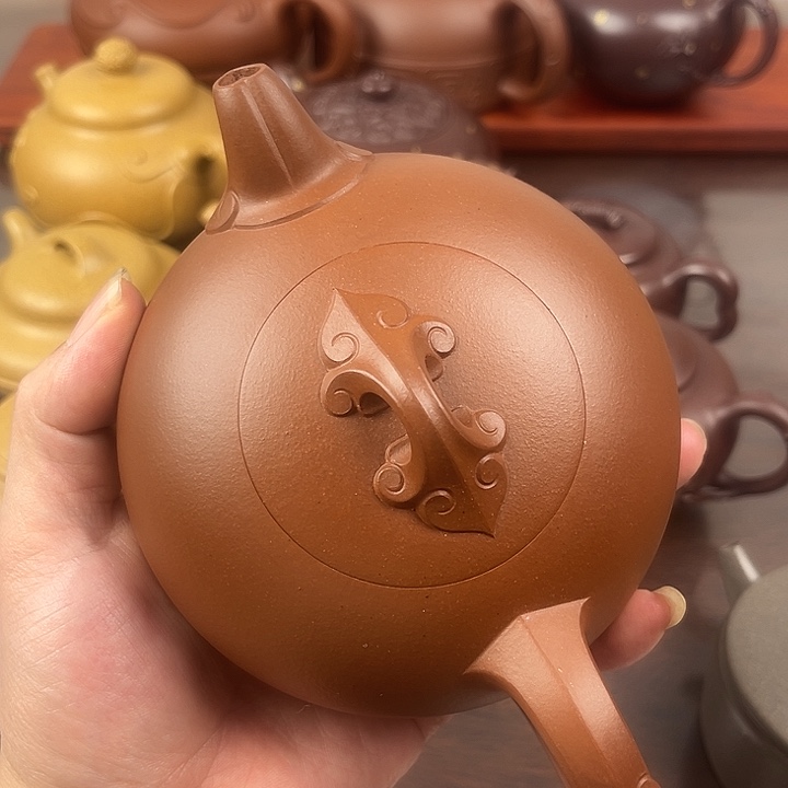 紫砂茶壶宜兴原矿