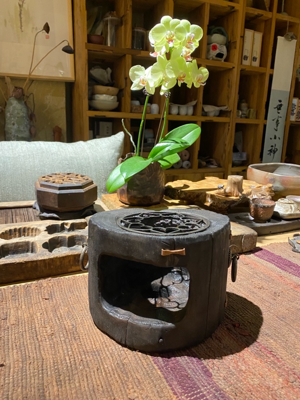 【柴烧茶器】手工 实木温差炉 大号 款式直播间挑选