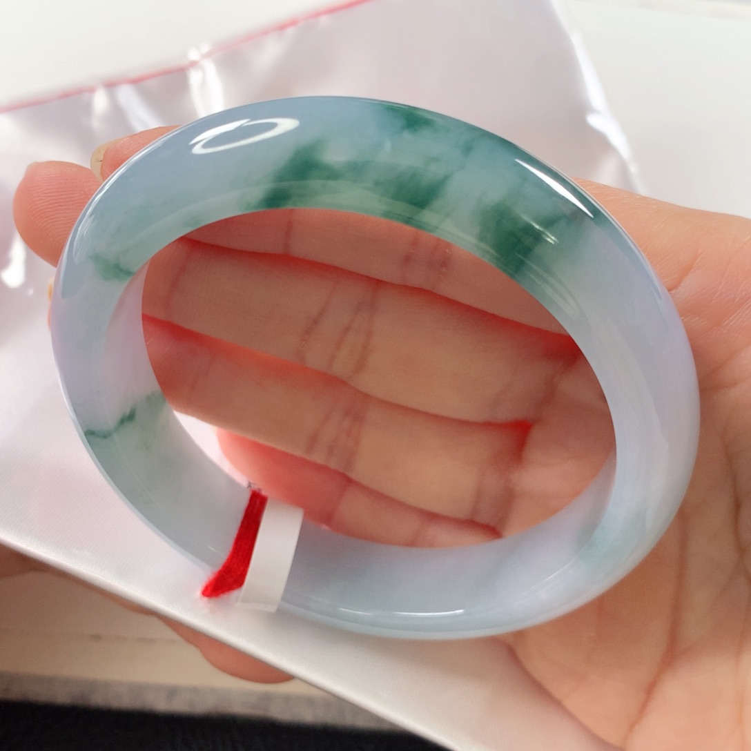 未镶嵌手镯翡翠 正圈③③⑧