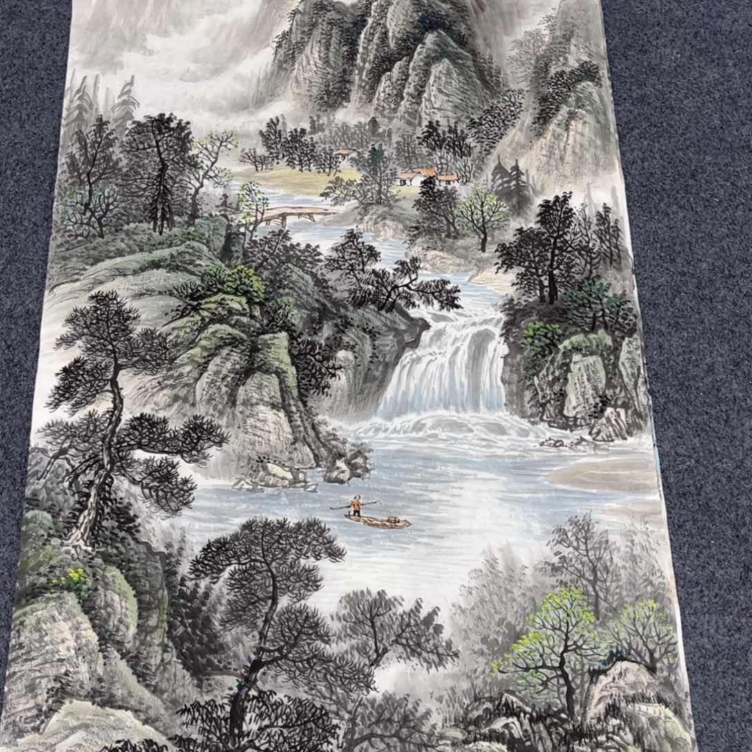 国画国画山水作品欣赏