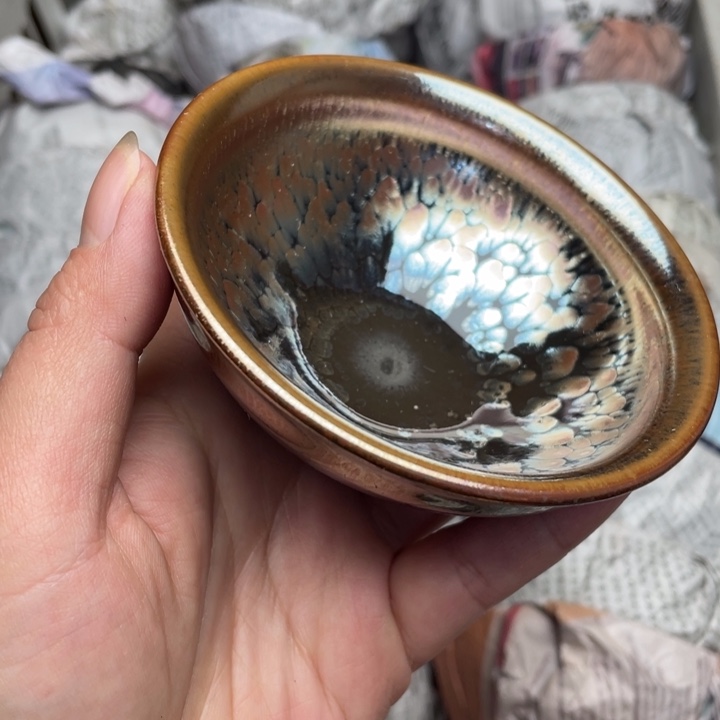 茶盏建窑建盏主人杯