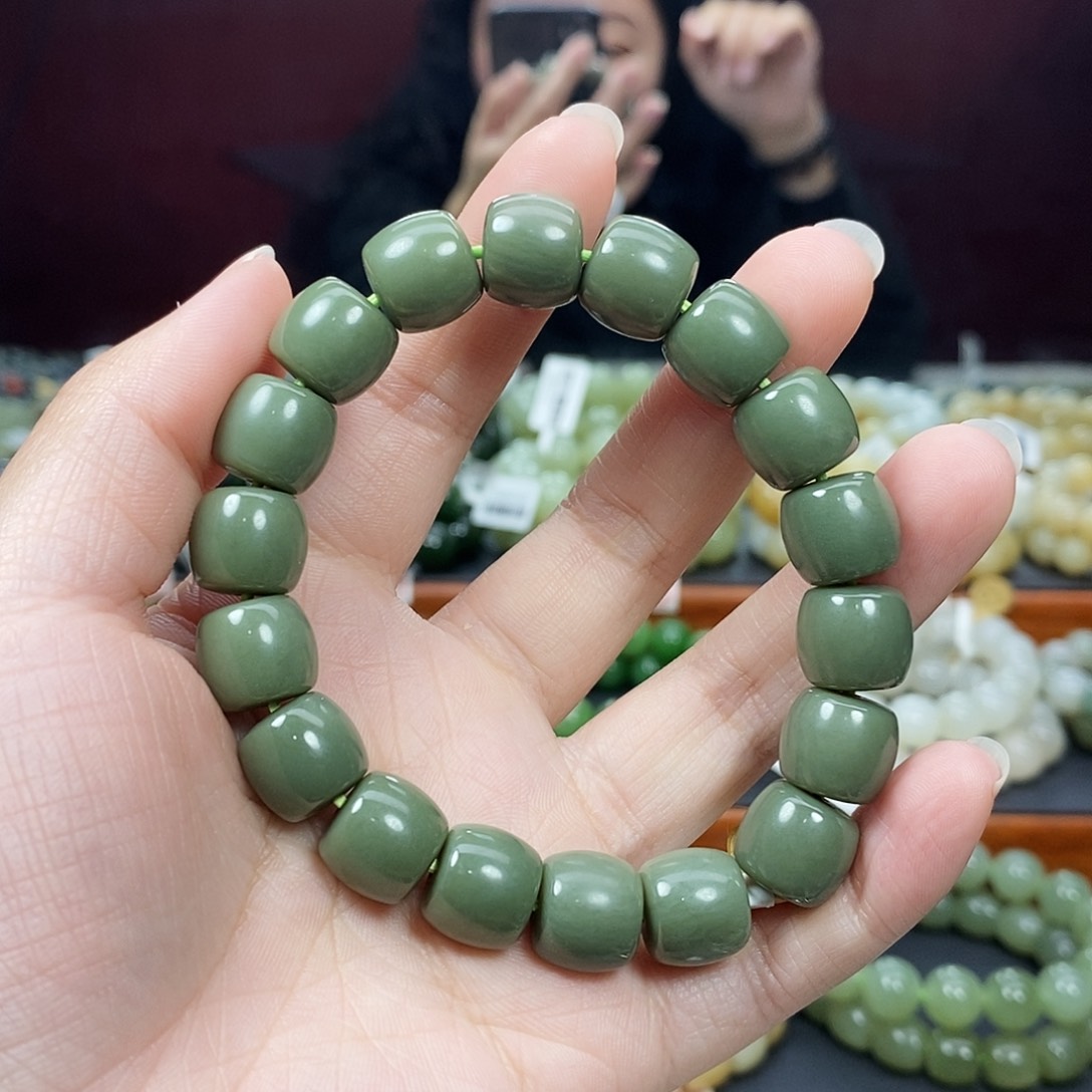 和田玉手链未镶嵌༒****༒